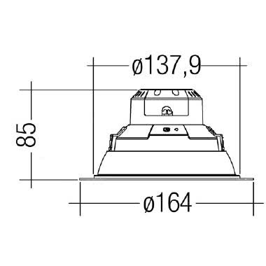 LOOP XL tipologia Incassi tondi famiglia LOOP / LOOP XL Bianco product photo Photo 03 3XL