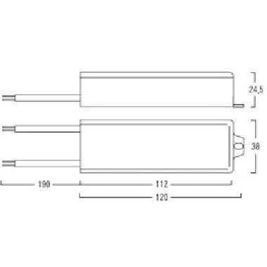 ALIMENT. per POWER LED 28W 500mA IP67 tipologia Driver famiglia BOX DI ALIMENTAZIONE / per Led 220-240V  50/60Hz product photo Photo 05 3XL