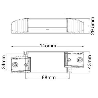 ALIMENT. per LED 30W 500-700mA tipologia Driver famiglia BOX DI ALIMENTAZIONE / per Led 0,170 kg product photo Photo 03 3XL
