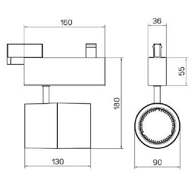 BEND XS ECO tipologia Proiettori famiglia BEND / XS ECO product photo Photo 03 3XL