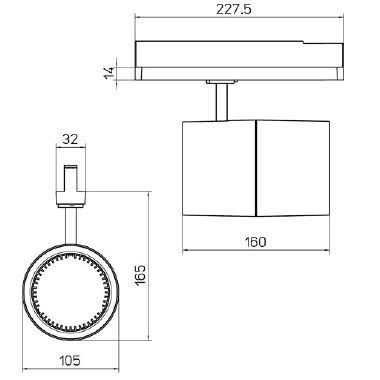 BEND M SLIM tipologia Proiettori famiglia BEND / M SLIM product photo Photo 03 3XL