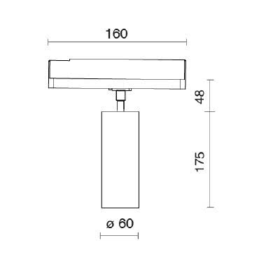 STILO 60 tipologia Proiettori famiglia STILO / 60 SLIM product photo Photo 03 3XL