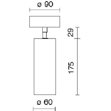 STILO 60 tipologia Proiettori famiglia STILO / 60 BASETTA Policarbonato trasparente product photo Photo 03 3XL