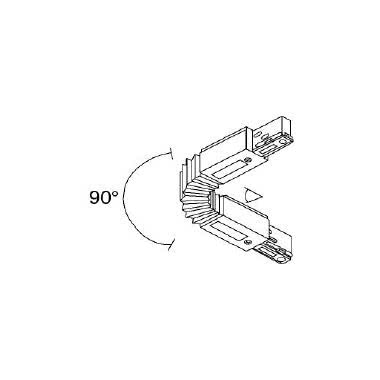 Curva flessibile tipologia Binari famiglia SITRACK / plafone 0,200 kg product photo Photo 01 3XL