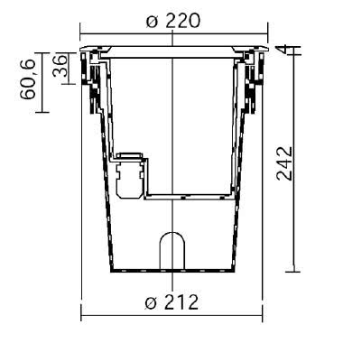 OLODUM STANDARD LED tipologia Incassi tondi famiglia OLODUM / Standard product photo Photo 03 3XL