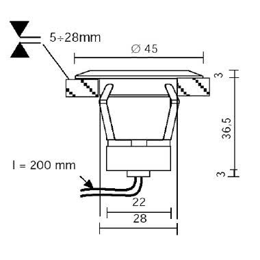 EYES BASIC B tipologia Incassi tondi famiglia EYES / BASIC B product photo Photo 03 3XL