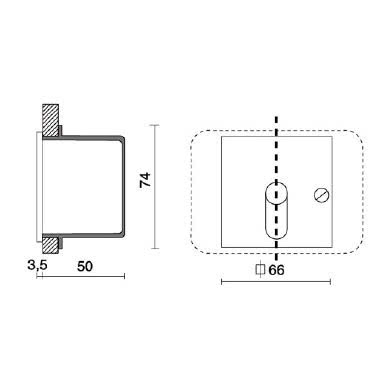 SMALL SQUARE tipologia Incassi quadri famiglia SMALL / SQUARE Grigio product photo Photo 03 3XL