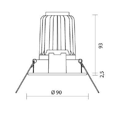 KIT JOLLY tipologia Incassi tondi famiglia JOLLY / std Bianco product photo Photo 03 3XL