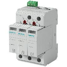 Scaricatore di sovratensione, tipo 2 moduli di protezione inseribili, UC AC 750 V, a 3 poli product photo
