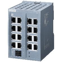 SCALANCE XB116, unmanaged switch, 16x porte RJ45 da 10/100 Mbit/s product photo