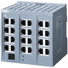 SCALANCE XB124, unmanaged switch, 24x porte RJ45 da 10/100 Mbit/s product photo
