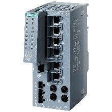 SCALANCE XC206-2, managed switch di Layer 2, 6x RJ45, 2x multimode ST/BFOC product photo