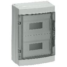 SIMBOX Universal WP, quadro centralino da parete per montaggio sporgente, IP65 a 2 file, 24 UM, senza morsettiera product photo