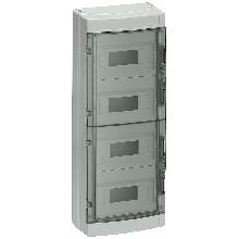 SIMBOX Universal WP, quadro centralino da parete per montaggio sporgente, IP65 a 4 file, 72 UM, senza morsettiera product photo