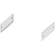 SIVACON, coperture dello zoccolo, per i pannelli laterali del quadro, A: 100 mm, P: 400 mm, RAL 7035 product photo
