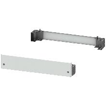 SIVACON, zoccolo per quadri con porta frontale, A: 100mm, La: 800mm, RAL 7035 product photo