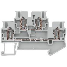 Morsetto a due piani con collegamento a molla, sezione: 0,08-2,5 mm&sup2;, larghezza: 5,2 mm product photo