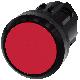 Pulsante, 22 mm, rotondo, in plastica, colore rosso, bottone product photo Photo 01 2XS