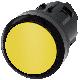 Pulsante, 22 mm, rotondo, in plastica, colore giallo, bottone product photo Photo 01 2XS
