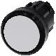 Pulsante, 22 mm, rotondo, in plastica, colore bianco, bottone product photo Photo 01 2XS