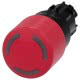 Pulsante a fungo di ARRESTO DI EMERGENZA, illuminato, 22 mm, rotondo, in plastica, colore rosso, 30 mm product photo Photo 01 2XS