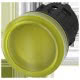 Indicatore luminoso, 22 mm, rotondo, in plastica, colore giallo, gemma, liscia product photo Photo 01 2XS