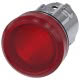 Indicatore luminoso, 22 mm, rotondo, in metallo lucido, colore rosso, gemma, liscia product photo Photo 01 2XS