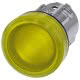 Indicatore luminoso, 22 mm, rotondo, in metallo lucido, colore giallo, gemma, liscia product photo Photo 01 2XS