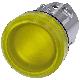 Indicatore luminoso, 22 mm, rotondo, in metallo lucido, colore giallo, gemma, liscia product photo Photo 01 2XS