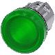 Indicatore luminoso, 22 mm, rotondo, in metallo lucido, colore verde, gemma, liscia product photo Photo 01 2XS