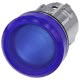 Indicatore luminoso, 22 mm, rotondo, in metallo lucido, colore blu, gemma, liscia product photo Photo 01 2XS