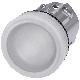 Indicatore luminoso, 22 mm, rotondo, in metallo lucido, colore bianco, gemma, liscia product photo Photo 01 2XS