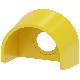 Collare di protezione per pulsante a fungo di ARRESTO DI EMERGENZA, colore giallo, in plastica product photo Photo 01 2XS