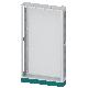 ALPHA 630 Universal, quadro da pavimento, IP55, classe di protezione 1 A=1600mm, La=900 mm, T=250mm, senza porta RAL 7035 product photo Photo 01 2XS