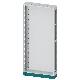 ALPHA 630 Universal, quadro da pavimento, IP55, classe di protezione 1 A=2000mm, La=900 mm, T=250mm, senza porta RAL 7035 product photo Photo 01 2XS