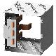 SIVACON S4 EBS 3VL collegamento cavi posteriore interruttore 3VL5 fino a 630 A p product photo Photo 01 2XS