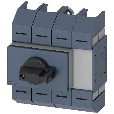 Sezionatore sottocarico 80 A, grand. costr. 02, a 4 poli, comando frontale centrale, apparecchio completo product photo Photo 01 3XL