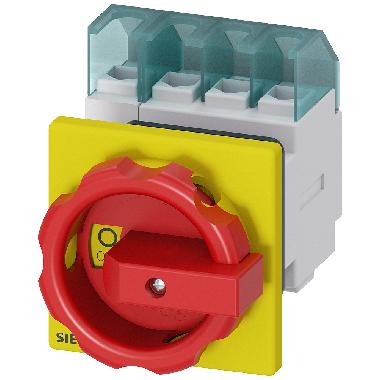 SENTRON, sezionatore sottocarico 3LD, interruttore di OFF di emergenza, a 4 poli, Iu: 32 A product photo Photo 01 3XL