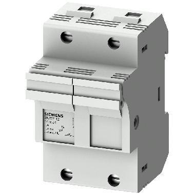 SENTRON, portafusibili, 14 x 51 mm, a 2 poli, In: 50 A, Un AC: 690 V product photo Photo 01 3XL