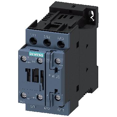 Contattore, AC-3e, 17 A/7,5 kW/400 V, a 3 poli, AC/DC 21-28 V, 1NO+1NC, morsetti a vite product photo Photo 01 3XL