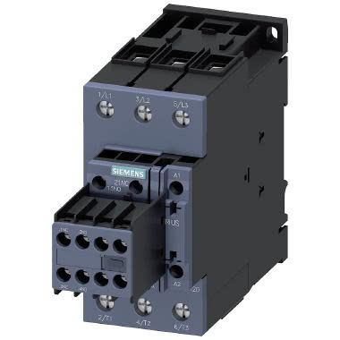Contattore di potenza, AC-3 40 A, 18,5 kW / 400 V 2 NO+2 NC, AC 24 V 50 Hz, a 3 product photo Photo 01 3XL
