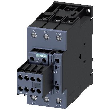 Contattore, AC-3e, 40 A/18,5 kW/400 V, a 3 poli, AC 24 V/50 Hz, 2NO+2NC, morsetti a vite product photo Photo 01 3XL