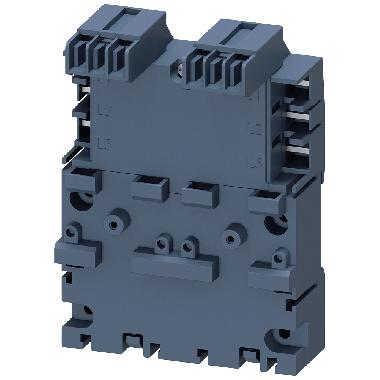 Sbarra collettrice trifase incl. connettore di ampliamento per 2 interruttori automatici S00 e S0 product photo Photo 01 3XL