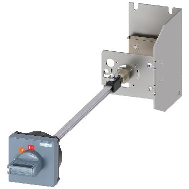 Comando rotativo bloccoporta per condizioni gravose, S00/S0, operatore grigio product photo Photo 01 3XL