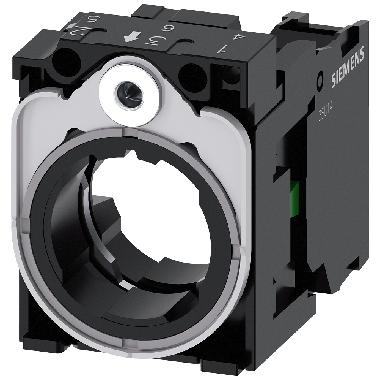 Supporto per 3 moduli, in metallo, 1NO product photo Photo 01 3XL