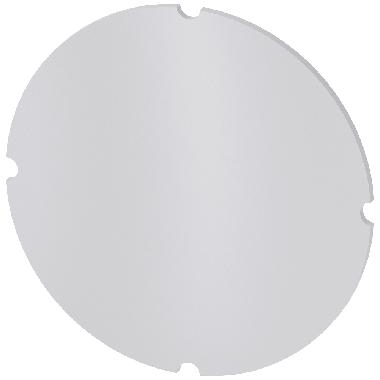 Inserto piatto per pulsante luminoso, rotondo, colore opalescente, senza iscrizione product photo Photo 01 3XL