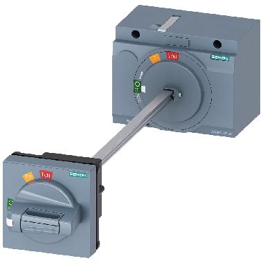 Comando rotativo bloccoporta standard IEC IP65 con interblocco porta, accessorio per: 3VA2 product photo Photo 01 3XL