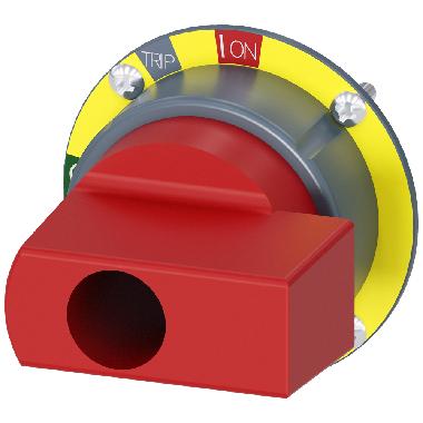 Maniglia aggiuntiva per comando rotativo bloccoporta, arresto di emergenza, accessorio per: 3VA1 100/160 product photo Photo 01 3XL