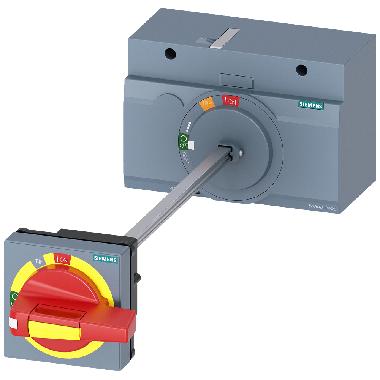 Comando rotativo bloccoporta OFF di emergenza IEC IP65 con interblocco porta, accessorio per: 3VA1 product photo Photo 01 3XL