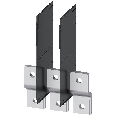 Attacchi a sbarra allungati anteriori, 3 pezzi, accessori per: 3VA1 400/630 3VA2 400/630 product photo Photo 01 3XL